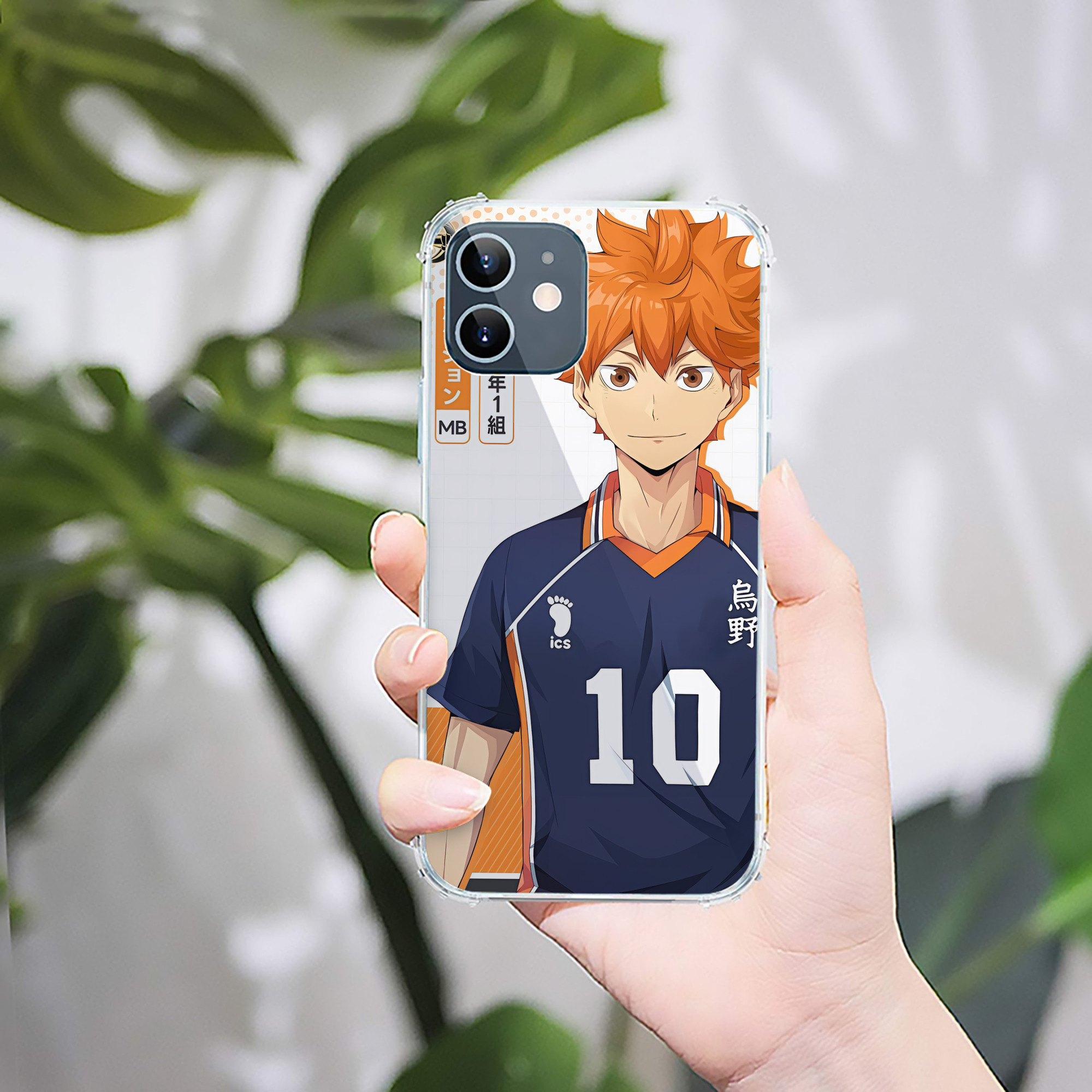 （画像用） ハイキュー!! Haikyu!! 【iPhone 12シリーズ対応】透明スマホケース（クリアソフトケース）